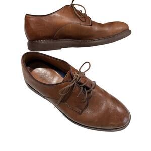 Bostonian Lace-Up Brown Leather Oxfords Size 7.5M Comfort Dress Shoes Quality